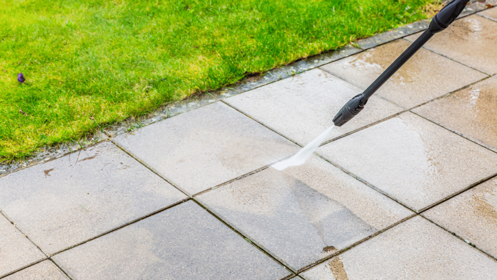 pressure washing
